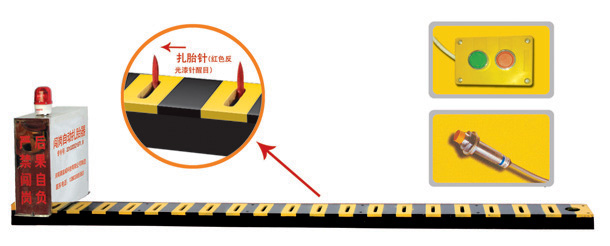 武汉江岸区V3嵌入式闯岗自动扎胎器/阻车器